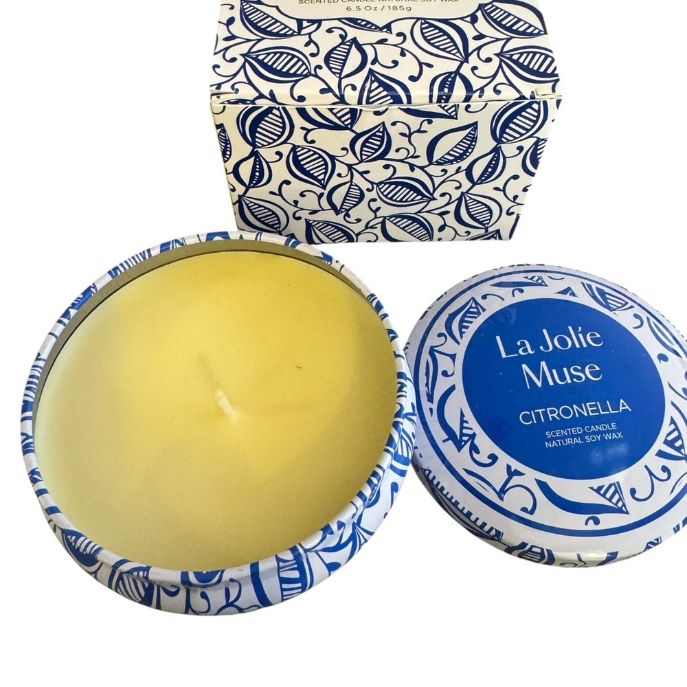 La Jolie Muse Citronella Scented Candle​‎